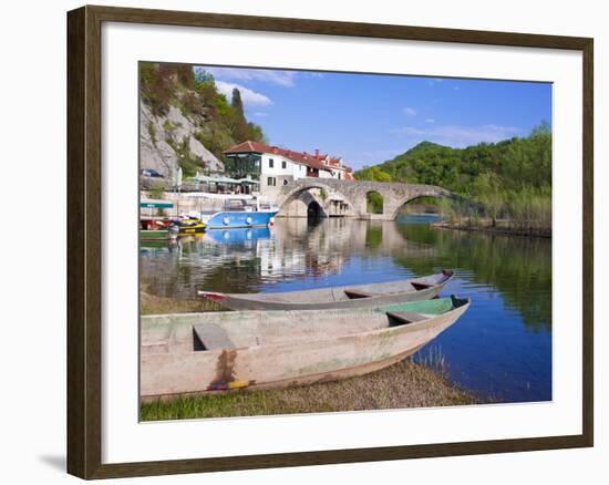 Rijeka Crnojevica, Montenegro, Europe-Michael Runkel-Framed Photographic Print