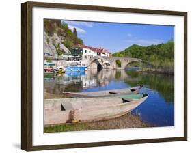 Rijeka Crnojevica, Montenegro, Europe-Michael Runkel-Framed Photographic Print