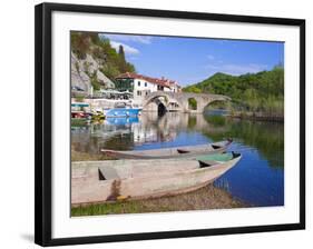 Rijeka Crnojevica, Montenegro, Europe-Michael Runkel-Framed Photographic Print