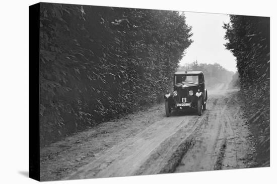 Riley Monaco saloon competing in the Brighton & Hove Motor Club Trial, 1920s-Bill Brunell-Stretched Canvas