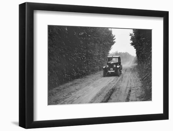 Riley Monaco saloon competing in the Brighton & Hove Motor Club Trial, 1920s-Bill Brunell-Framed Premium Photographic Print