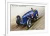 Riley Racing Car-null-Framed Art Print