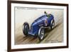 Riley Racing Car-null-Framed Art Print