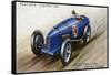 Riley Racing Car-null-Framed Stretched Canvas