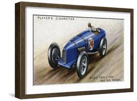 Riley Racing Car-null-Framed Art Print