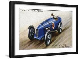 Riley Racing Car-null-Framed Art Print