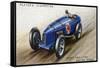 Riley Racing Car-null-Framed Stretched Canvas