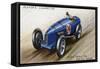 Riley Racing Car-null-Framed Stretched Canvas