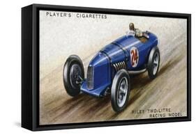 Riley Racing Car-null-Framed Stretched Canvas