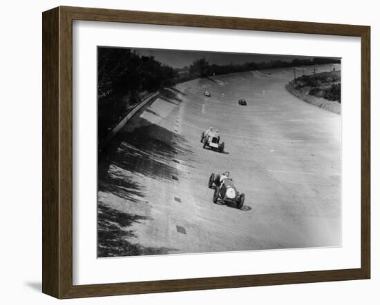 Riley Special Red Mongrel, Brooklands, Surrey, C1934-C1936-null-Framed Photographic Print
