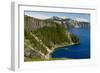 Rim, Crater Lake, Crate Lake National Park, Oregon, USA-Michel Hersen-Framed Photographic Print