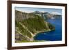 Rim, Crater Lake, Crate Lake National Park, Oregon, USA-Michel Hersen-Framed Photographic Print