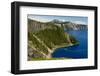 Rim, Crater Lake, Crate Lake National Park, Oregon, USA-Michel Hersen-Framed Photographic Print