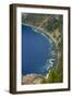 Rim, Crater Lake, Crater Lake National Park, Oregon, USA-Michel Hersen-Framed Photographic Print