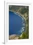 Rim, Crater Lake, Crater Lake National Park, Oregon, USA-Michel Hersen-Framed Photographic Print