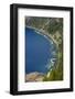 Rim, Crater Lake, Crater Lake National Park, Oregon, USA-Michel Hersen-Framed Photographic Print