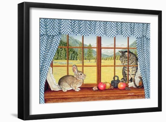 Rimrock Cottontail, 1993-Ditz-Framed Giclee Print