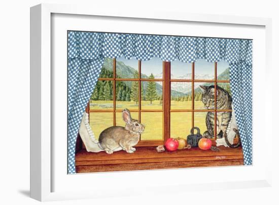 Rimrock Cottontail, 1993-Ditz-Framed Giclee Print