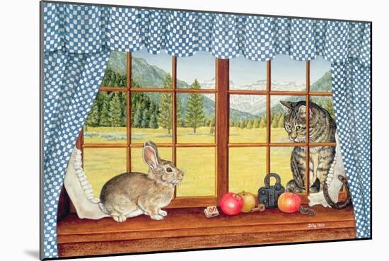 Rimrock Cottontail, 1993-Ditz-Mounted Giclee Print