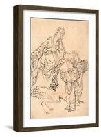 Rin Wasei, Rinnasei (Lin Hejing), Possibly a Rhea-null-Framed Giclee Print