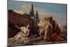 Rinaldo Abandoning Armida-Giovanni Battista Tiepolo-Mounted Giclee Print