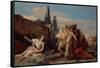 Rinaldo Abandoning Armida-Giovanni Battista Tiepolo-Framed Stretched Canvas