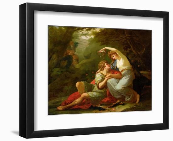 Rinaldo and Armida, 1771-Angelica Kauffmann-Framed Premium Giclee Print