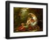 Rinaldo and Armida, 1771-Angelica Kauffmann-Framed Premium Giclee Print