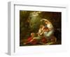 Rinaldo and Armida, 1771-Angelica Kauffmann-Framed Premium Giclee Print