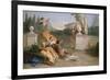 Rinaldo and Armida in Her Garden, 1742-45-Giovanni Battista Tiepolo-Framed Giclee Print