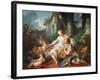 Rinaldo and Armida - Oil on Canvas, 1734-Francois Boucher-Framed Giclee Print