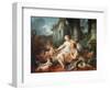 Rinaldo and Armida - Oil on Canvas, 1734-Francois Boucher-Framed Giclee Print