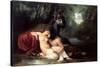 Rinaldo and Armida-Francesco Hayez-Stretched Canvas