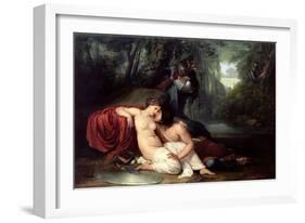 Rinaldo and Armida-Francesco Hayez-Framed Giclee Print