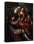 Rinaldo and Armida-Giovanni Battista Paggi-Framed Stretched Canvas