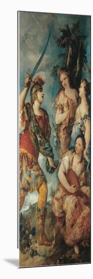 Rinaldo and the Nymphs-Giovanni Antonio Guardi-Mounted Giclee Print