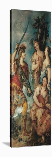 Rinaldo and the Nymphs-Giovanni Antonio Guardi-Stretched Canvas