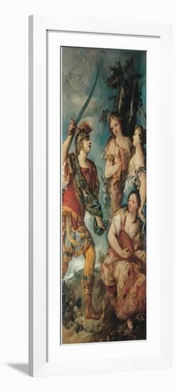 Rinaldo and the Nymphs-Giovanni Antonio Guardi-Framed Giclee Print