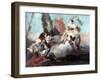 Rinaldo Enchanted by Armida' 1742-1745-Giovanni Battista Tiepolo-Framed Giclee Print