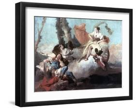 Rinaldo Enchanted by Armida' 1742-1745-Giovanni Battista Tiepolo-Framed Giclee Print