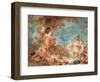 Rinaldo in the Garden of the Palace of Armida-Jean-Honoré Fragonard-Framed Premium Giclee Print