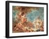 Rinaldo in the Garden of the Palace of Armida-Jean-Honoré Fragonard-Framed Giclee Print