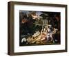 Rinaldo Presents Armida with a Mirror-Domenichino-Framed Giclee Print