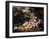 Rinaldo Presents Armida with a Mirror-Domenichino-Framed Giclee Print