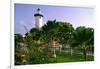 Rincon Lighthouse and Garden, Puerto Rico-George Oze-Framed Photographic Print