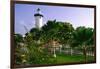 Rincon Lighthouse and Garden, Puerto Rico-George Oze-Framed Photographic Print