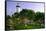 Rincon Lighthouse and Garden, Puerto Rico-George Oze-Framed Stretched Canvas