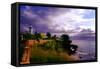 Rincon Lighthouse, Puerto Rico-George Oze-Framed Stretched Canvas