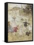 Ring-a-ring-a-roses-Arthur Rackham-Framed Stretched Canvas