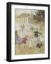 Ring-a-ring-a-roses-Arthur Rackham-Framed Giclee Print